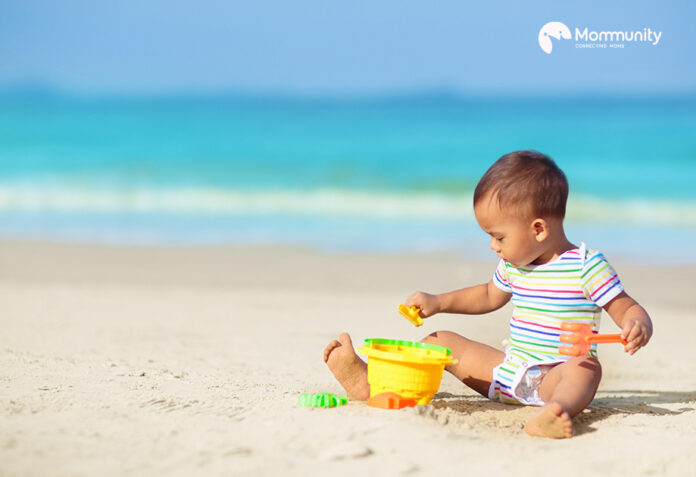 when can babies go to the beach