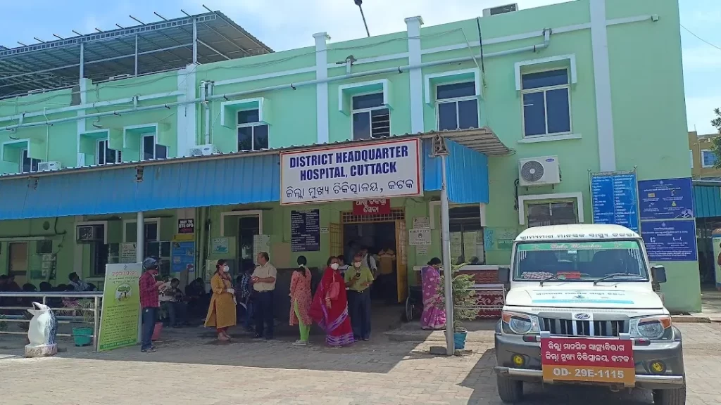 district headquarter hospital in cuttack
